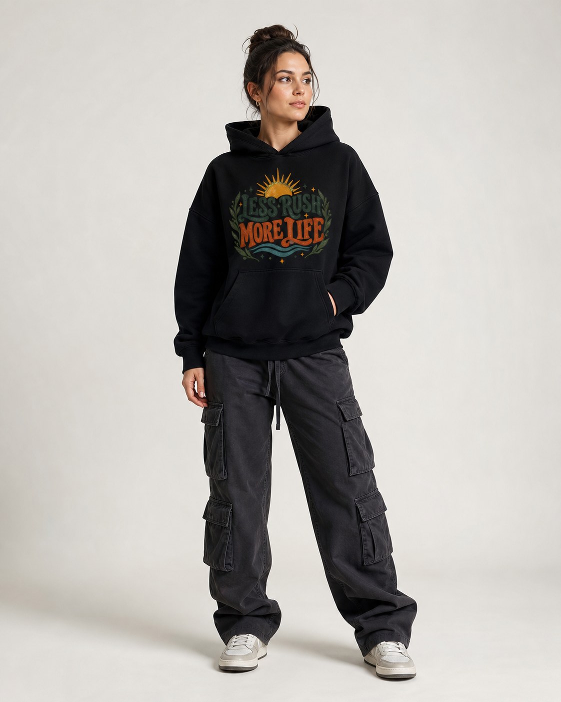 Less Rush More Life Hoodie